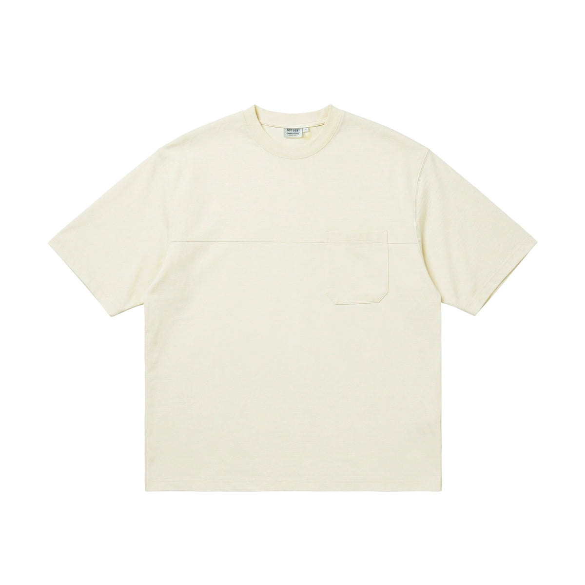 BUTTBILL Relaxed U-Pocket 230g Cotton Tee
