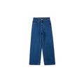 PLUS NO LOGO Washed High-Waist Loose Straight-Leg Jeans