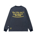 BENT IDEA "Don't Wanna Work" Breathable Oversized Long-Sleeve Tee