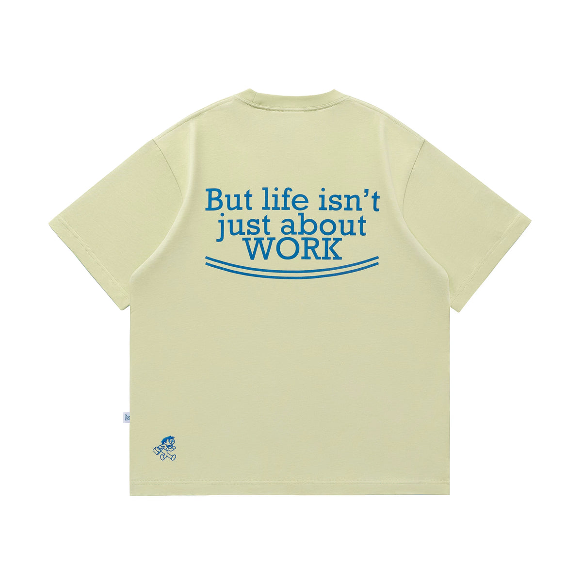 BENT IDEA Don't Wanna Work 260g Breathable Oversized Tee