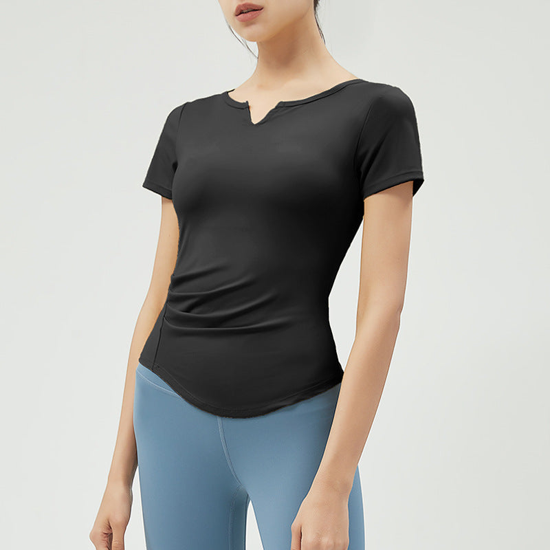 ATHENA LULU Naked-Fit 260g Quick-Dry Yoga Tee