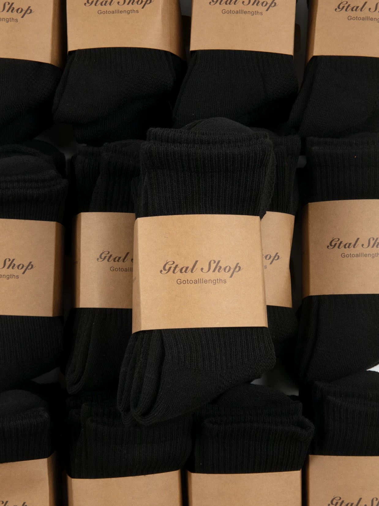 GTAL Odor-Resistant Cushioned Terry Mid-Calf Socks