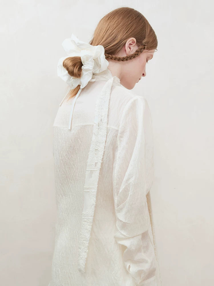 AnnoMundi Sheer Tencel Breathable Relaxed Blouse