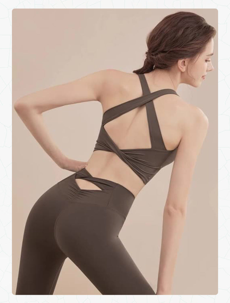 TIANQINGSE Beauty Back Wear Training Clothes Fitness Vest