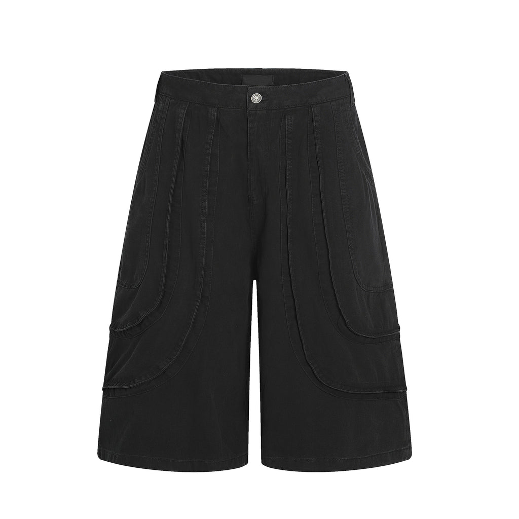 11KN Loose and Thin Wide-leg Casual Shorts