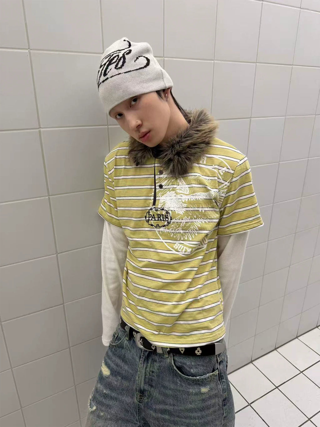 TREclub Wasteland Paris 100% Cotton Breathable Long-Sleeve Tee