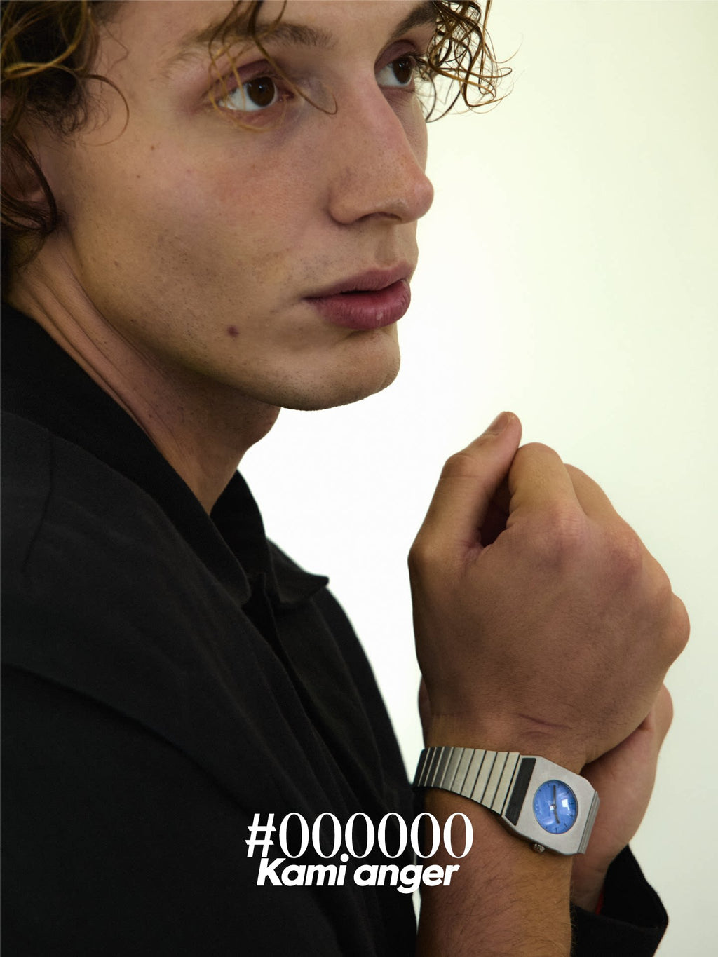 Kami anger Minimalist Square Metal Watch