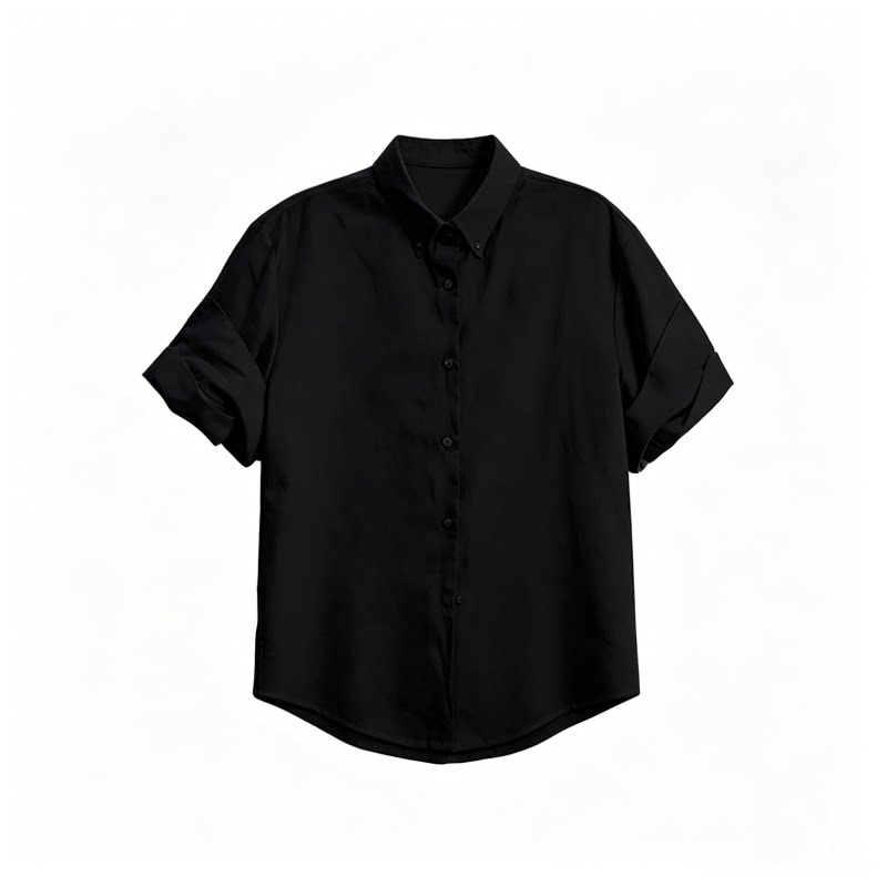 JCAESAR WOMEN Tencel Linen Breathable Relaxed Long-Sleeve Shirt
