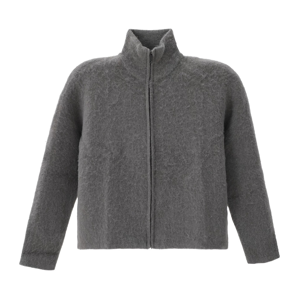 ZOZOFOREST Fog Suede Wool Soft Waxy Warm Sweater