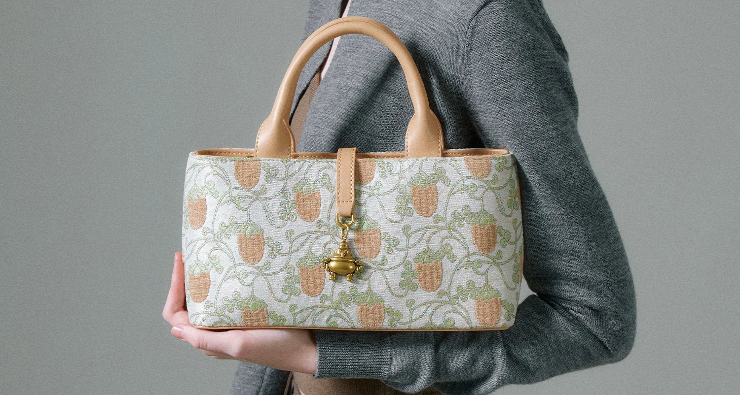 JACD New Chinese Retro Small Square Bag Handbag