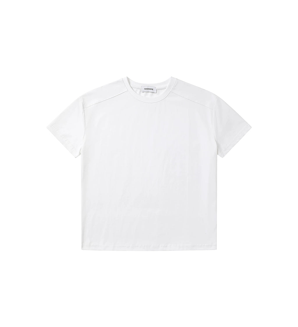 SINONOME 250g Anti-Bacterial Relaxed Crew Neck Tee