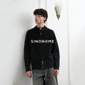 SINONOME Simple Loose Zipper Sweater