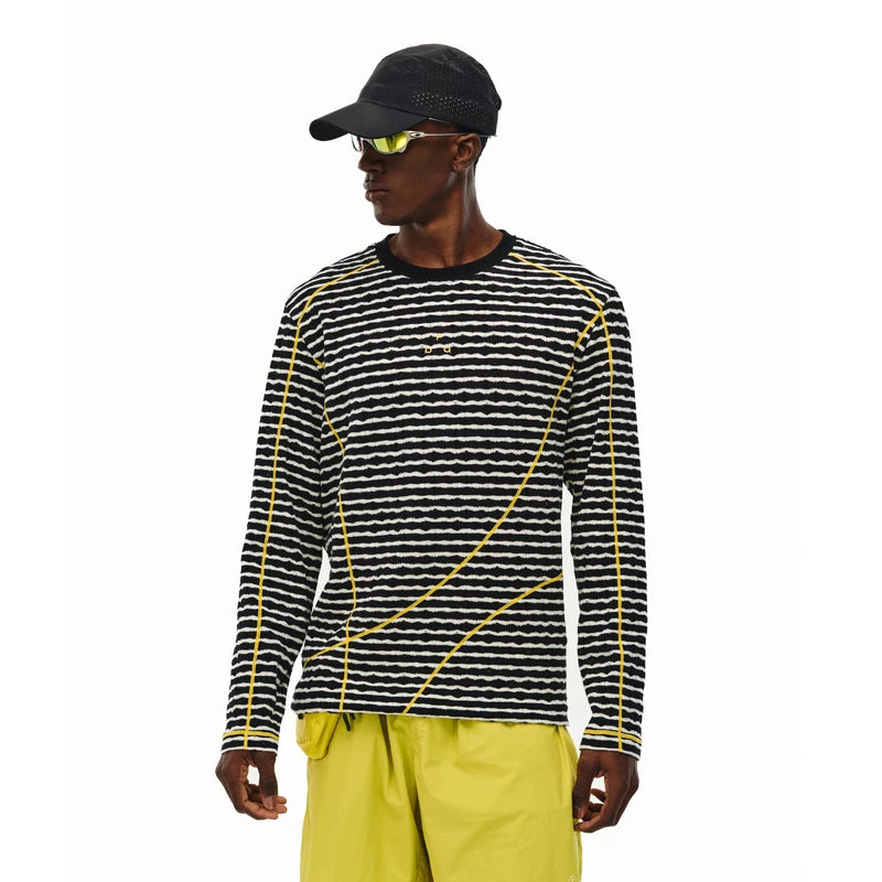 FPA Contrast Ripped Stripe Long Sleeve