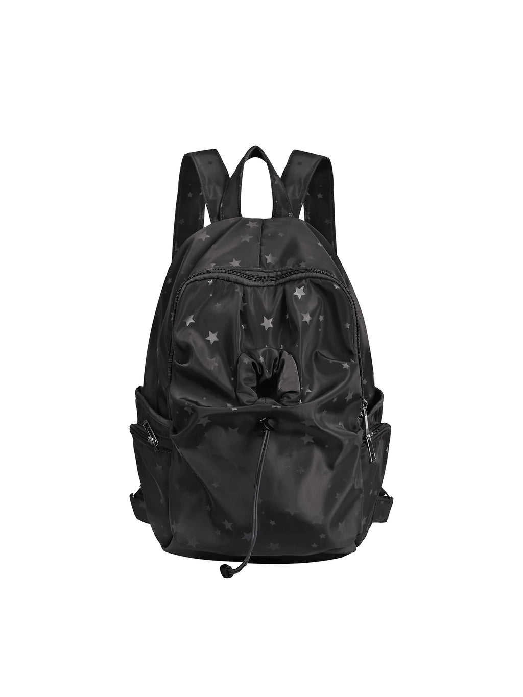 Unique blue Nylon Zip-Top Backpack