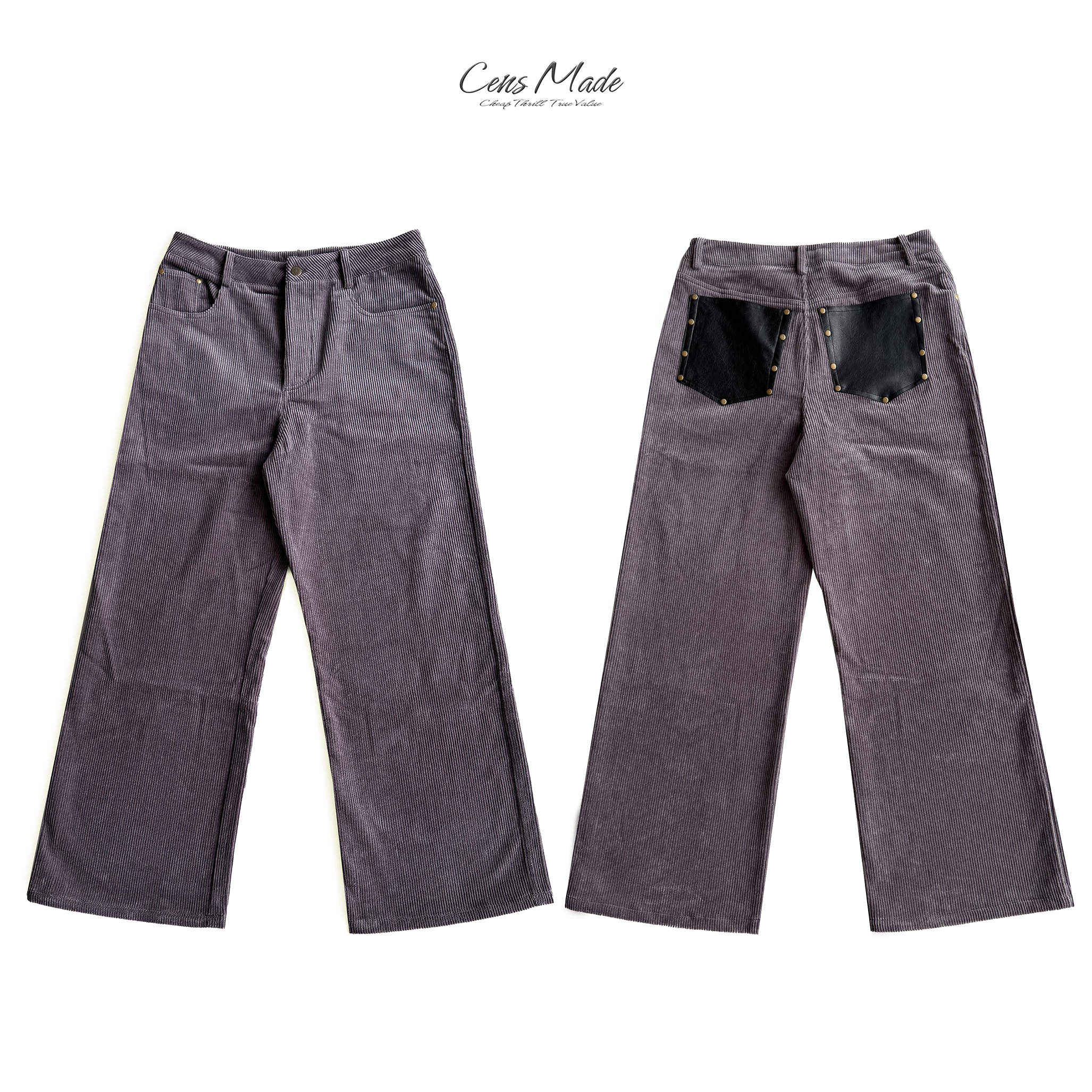 CENSMADE Vintage Corduroy Slacks