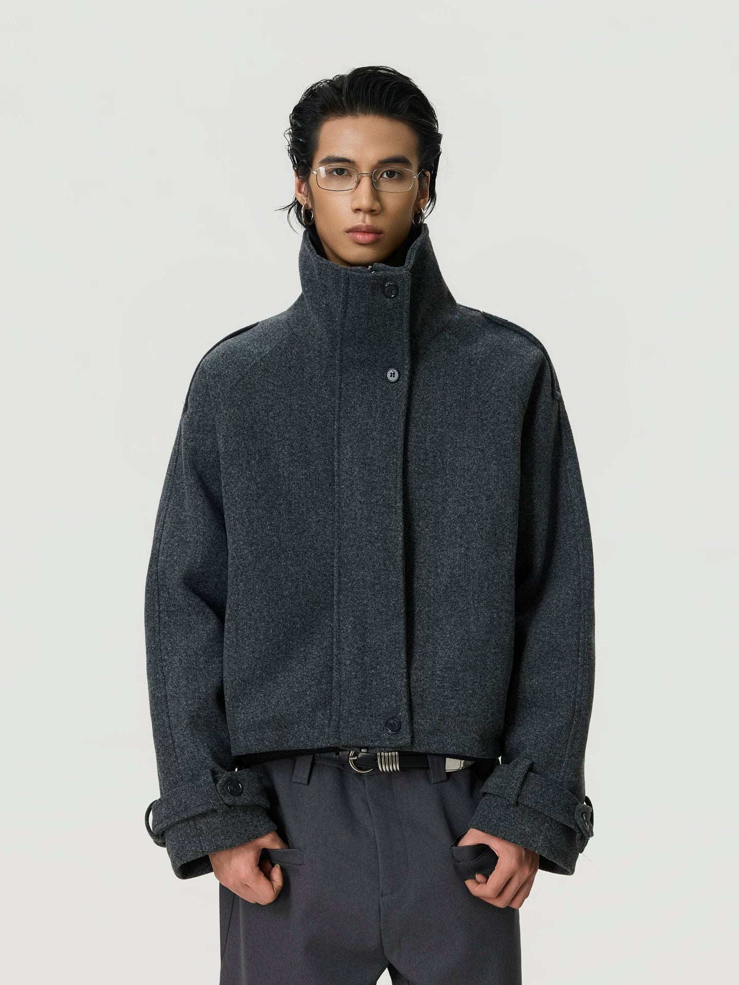 BTSG Premium Classic Three-dimensional Silhouette Padded Jacket