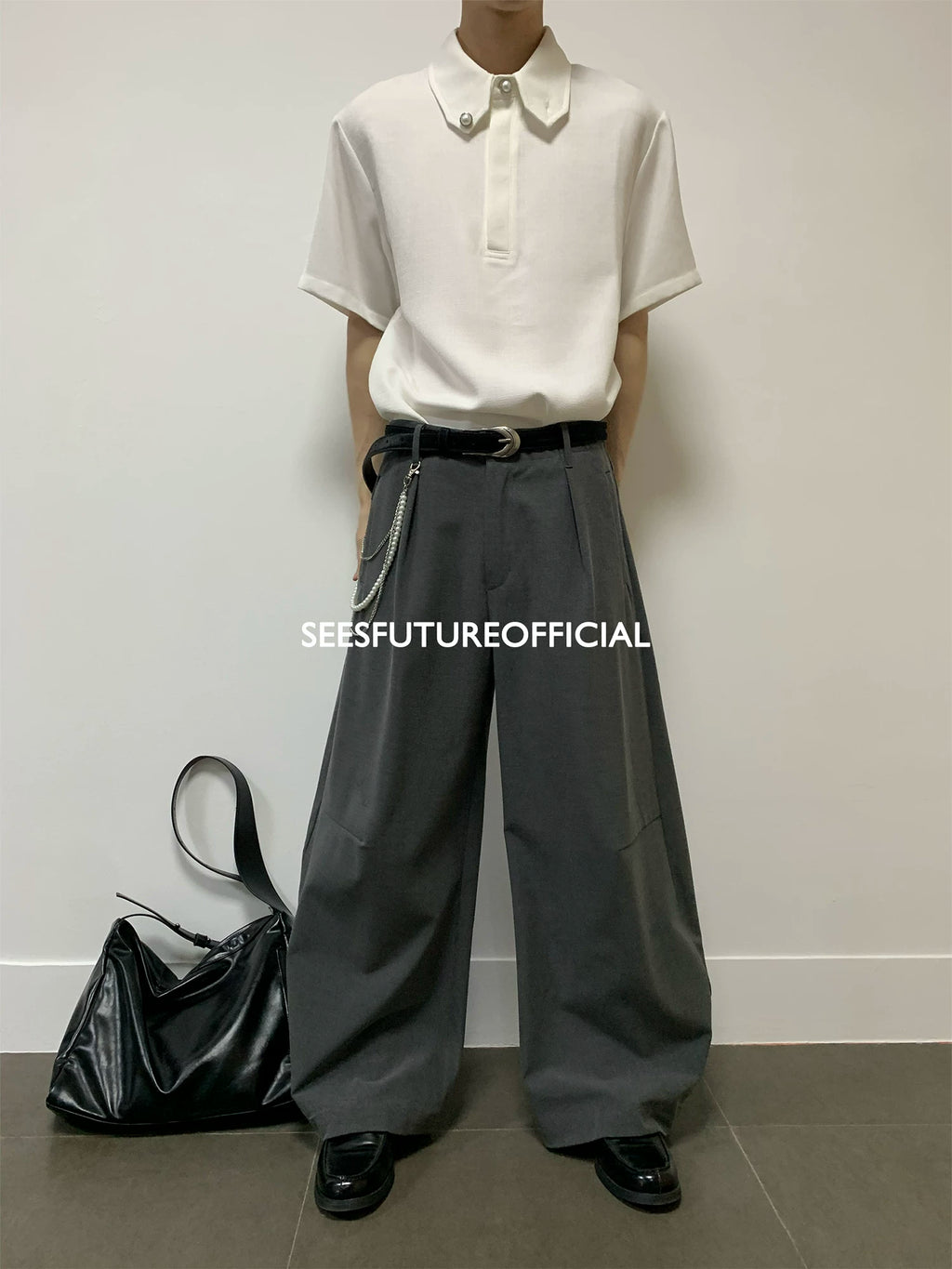 Seesfuture Premium Pendant Casual Pants