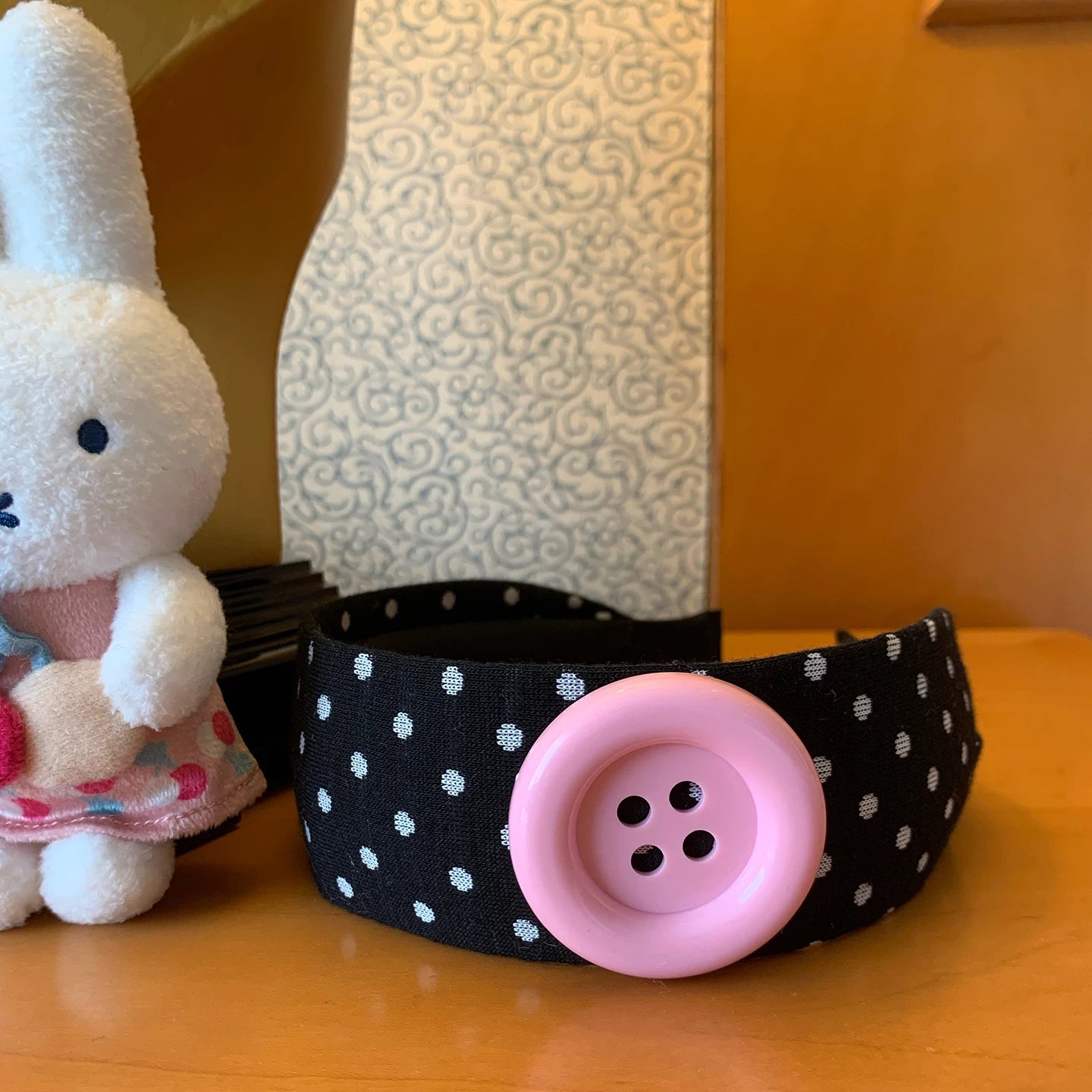 YuDuoDuo Polka Dot Star Accent Headband