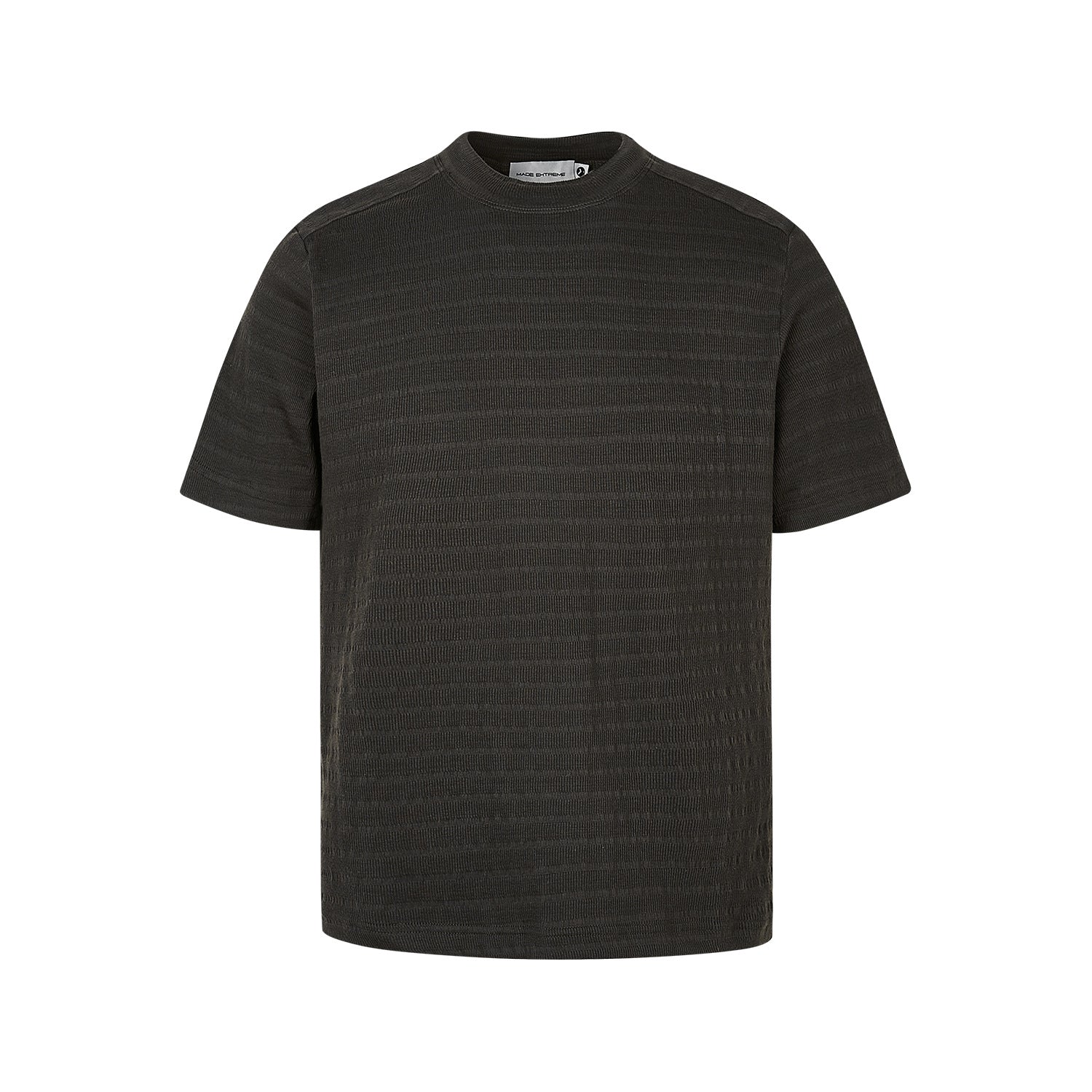 MADEEXTREME static luxury blend jacquard crew neck tee