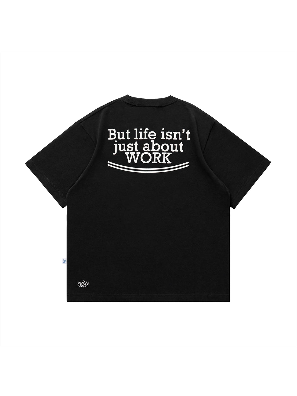 BENT IDEA Don't Wanna Work 260g Breathable Oversized Tee