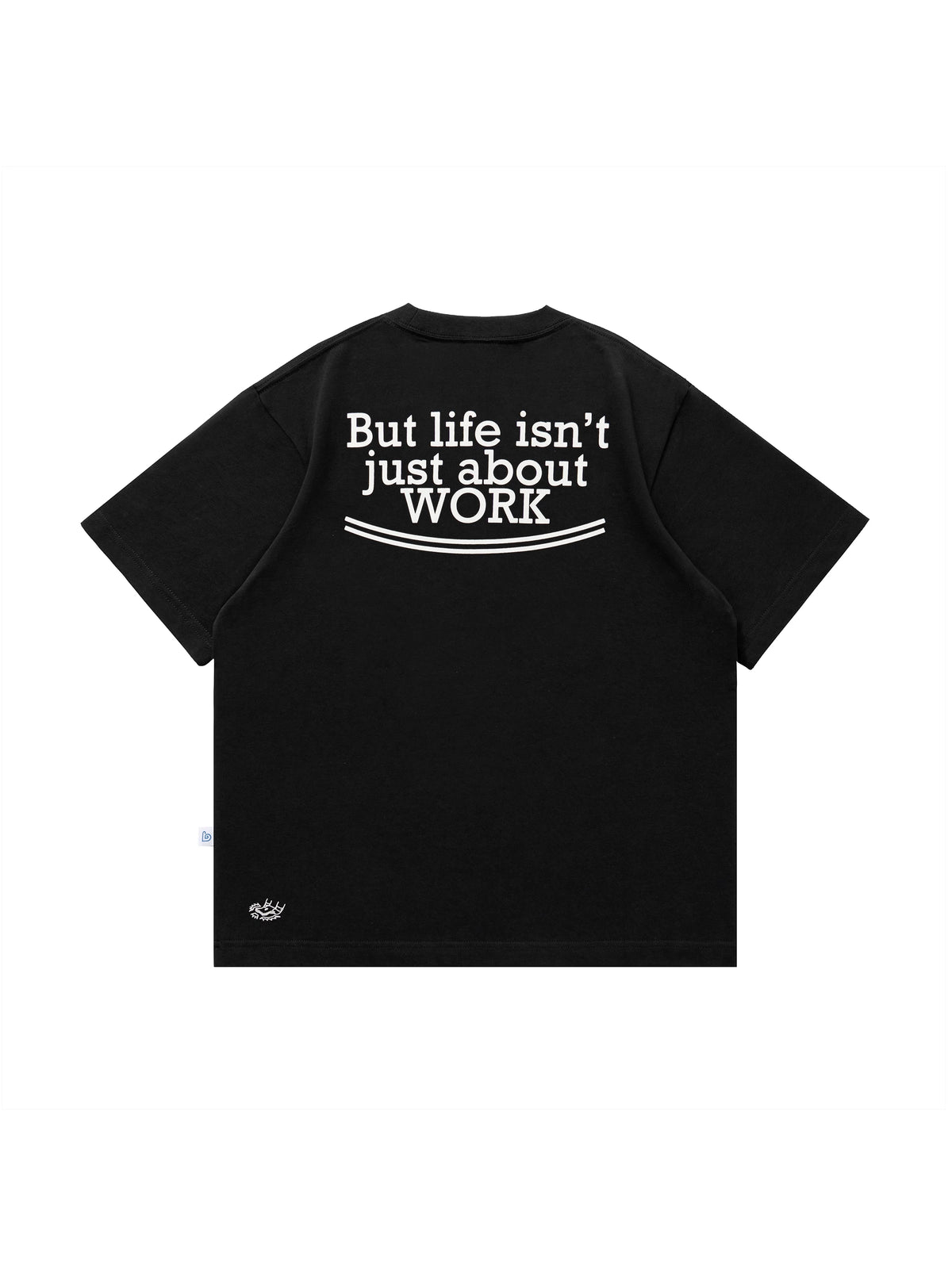 BENT IDEA Don't Wanna Work 260g Breathable Oversized Tee