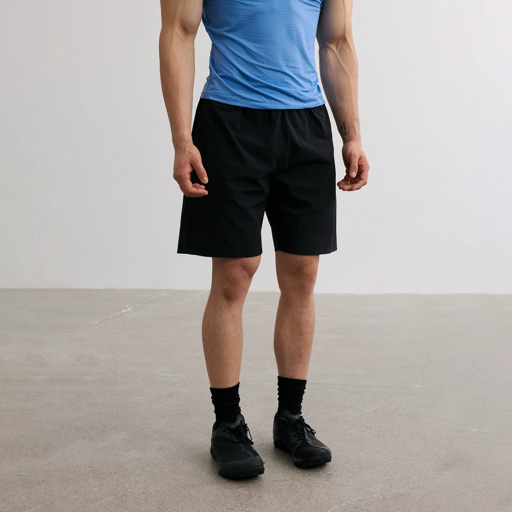 AFTERGLOW Taped Quick-Dry Contrast Waistband Sports Shorts
