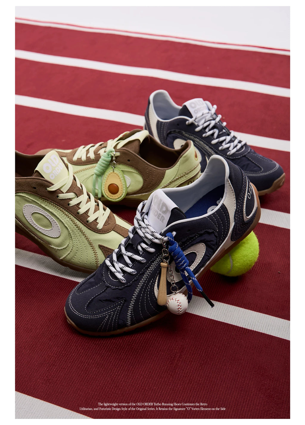 OLD ORDER Mesh Lace-Up Training Sneaker