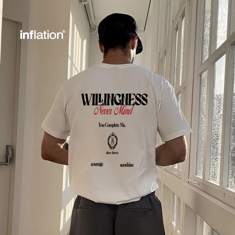 INF 100% Cotton Alphabet Show Down Tee
