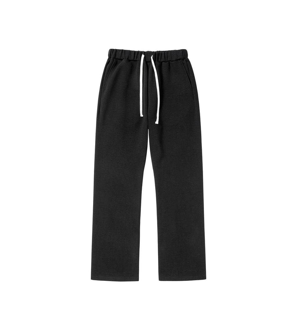 SINONOME 380g Straight-Leg Drawstring Sweatpants