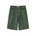 BUTTBILL 11W Corduroy Washed Casual Knee-Length Shorts