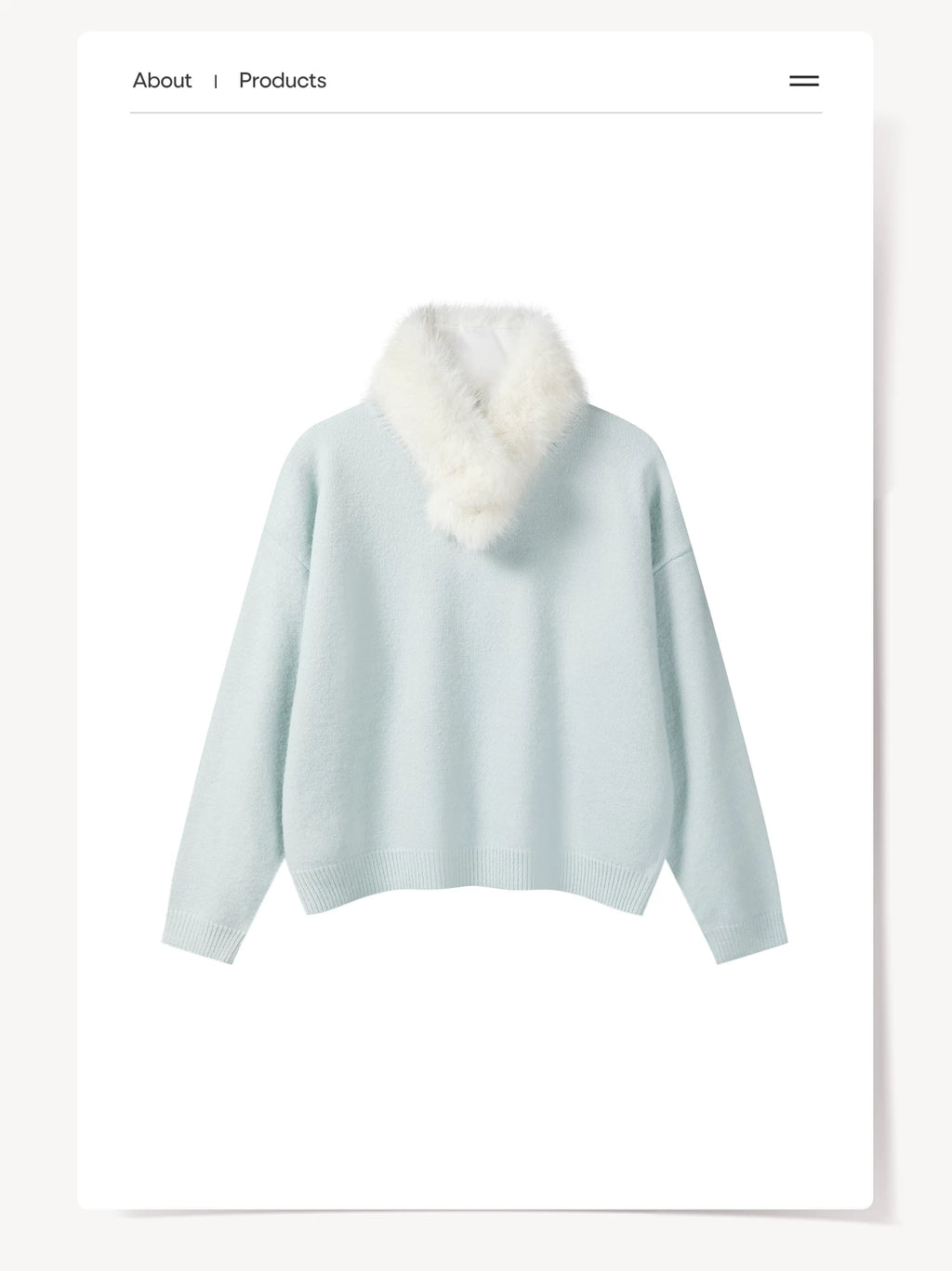 Cantonstory Versatile Crew Neck Knitted Sweater