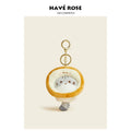 HAVEROSE Plush Cat Backpack Charm
