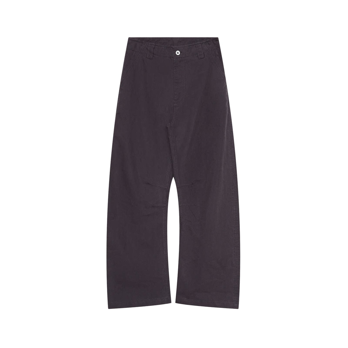 FUNKYFUN Washed Loose Curved-Blade Cargo Pants