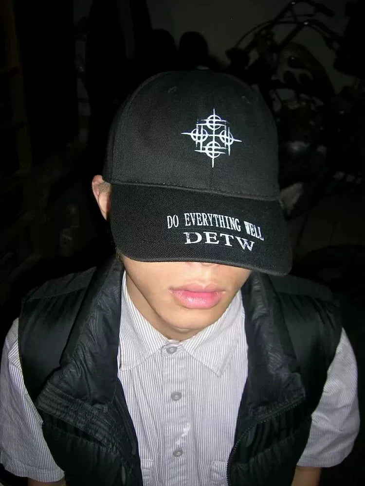 DETW 24AW Street Cap Dark Wind Daily Leisure Hat