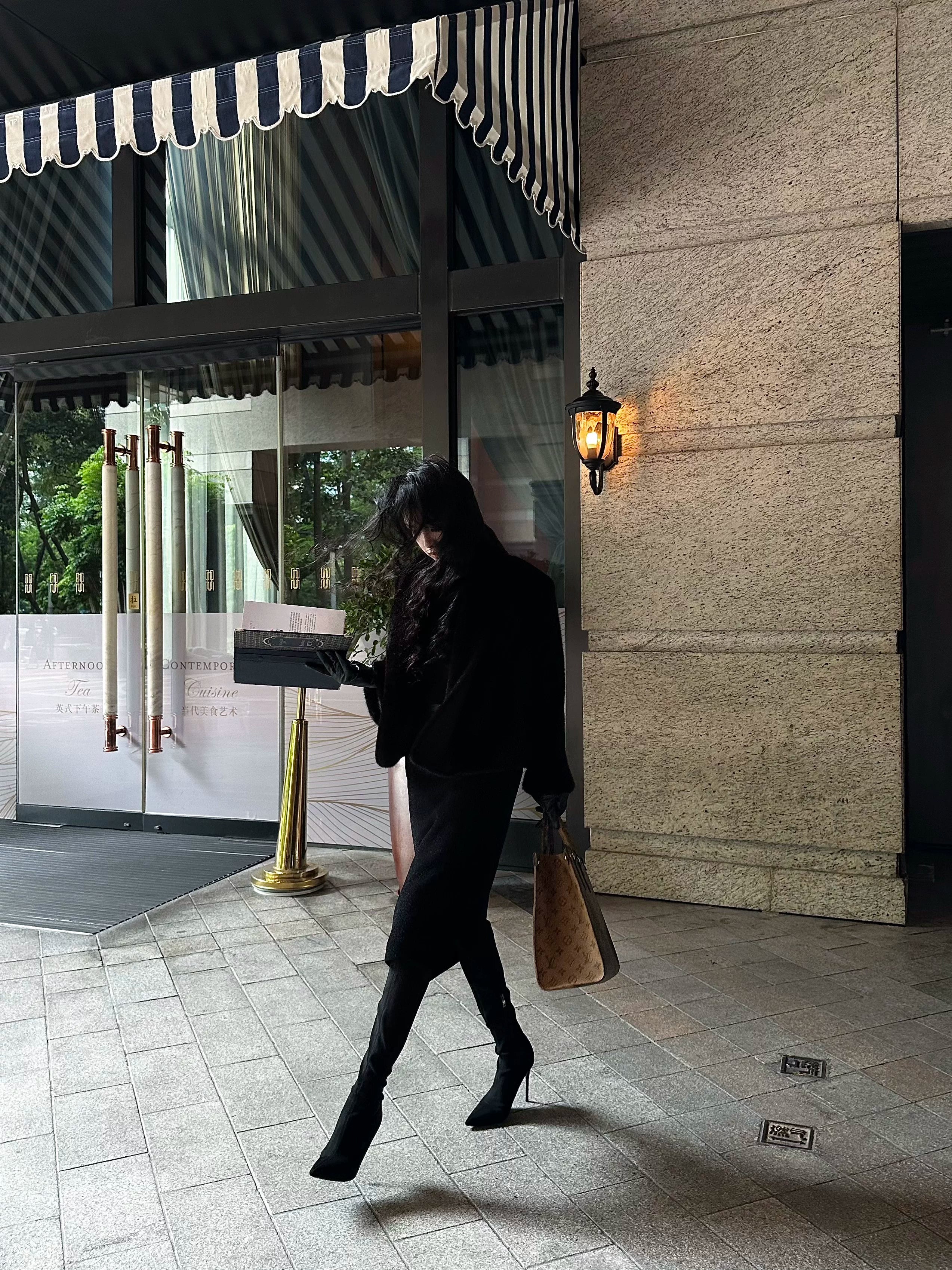 CHUYUQI Luxury Imitation Mink Fur Short Jacket