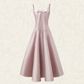 Barb Chill Large Skirt Satin Dress