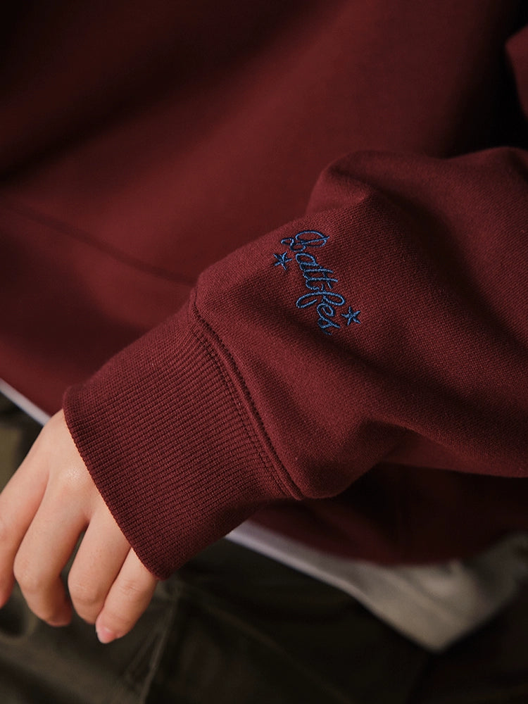 Battles Loose Casual Embroidered Sweater