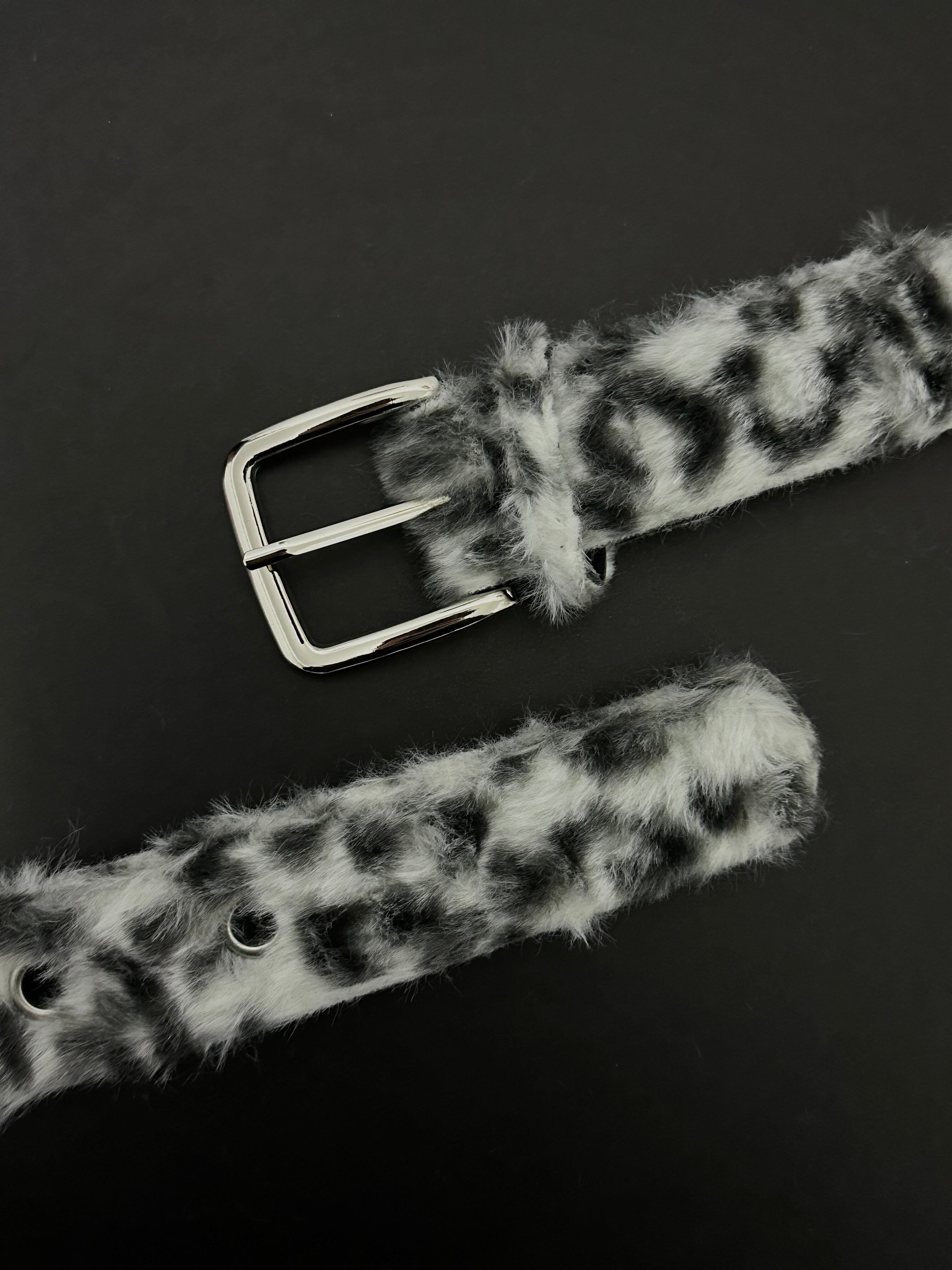 DPOL Medieval Retro Leopard Print Belt