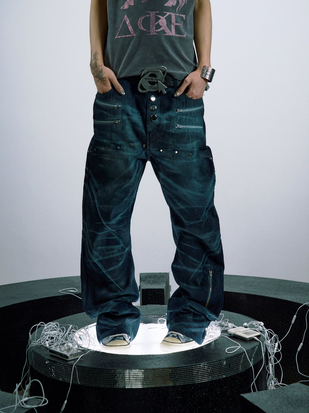 PAIKI Niche Versatile Jeans