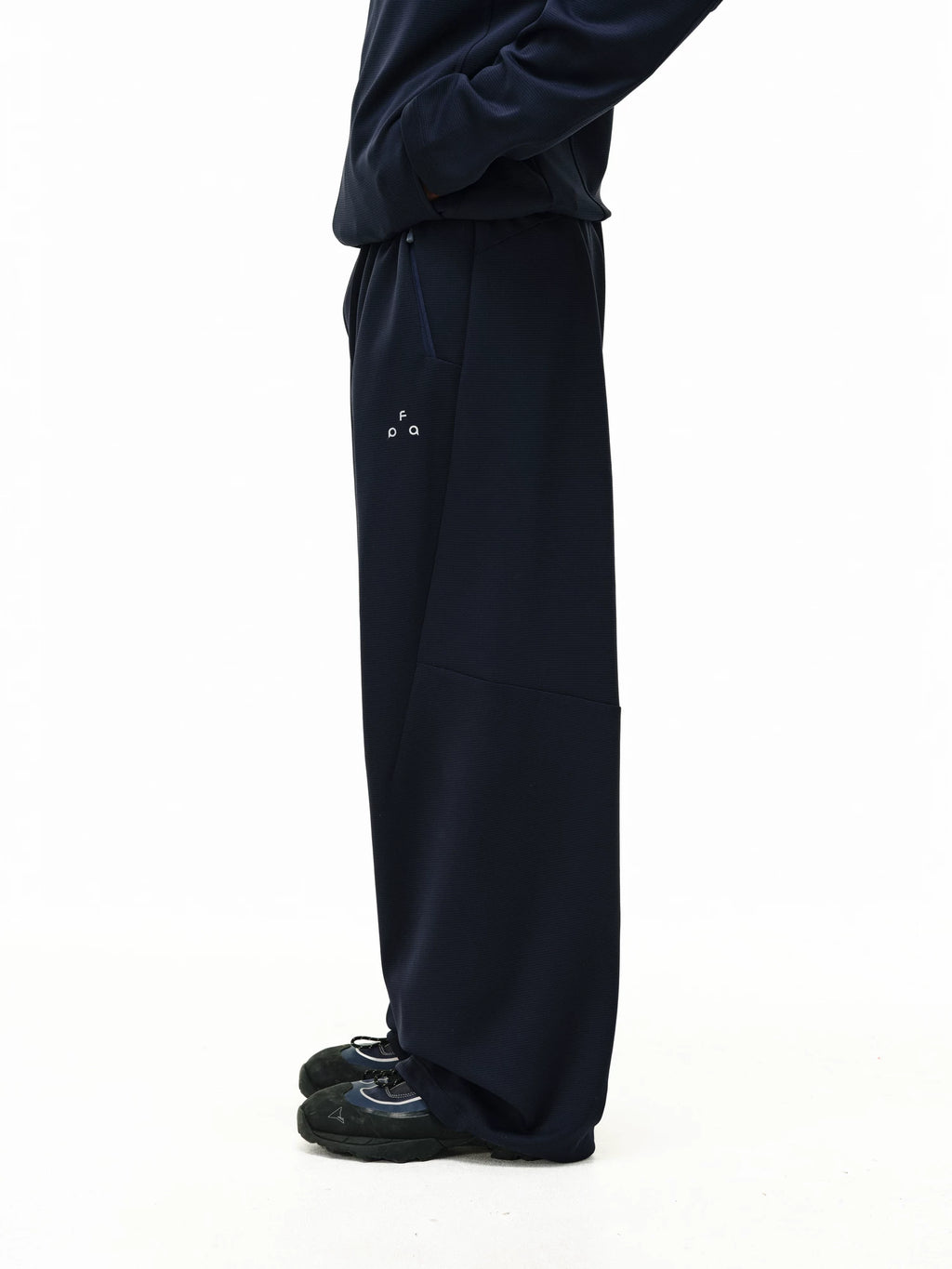 FPA Casual Sports Texture Knitted Trousers