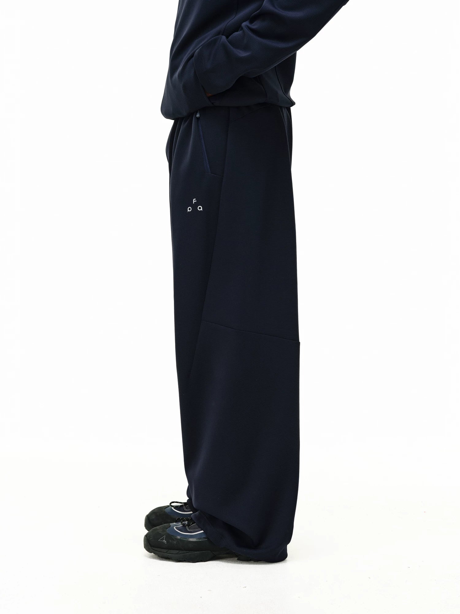 FPA Casual Sports Texture Knitted Trousers