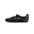 ASTHER Leather Lace-Up German Trainer Sneaker