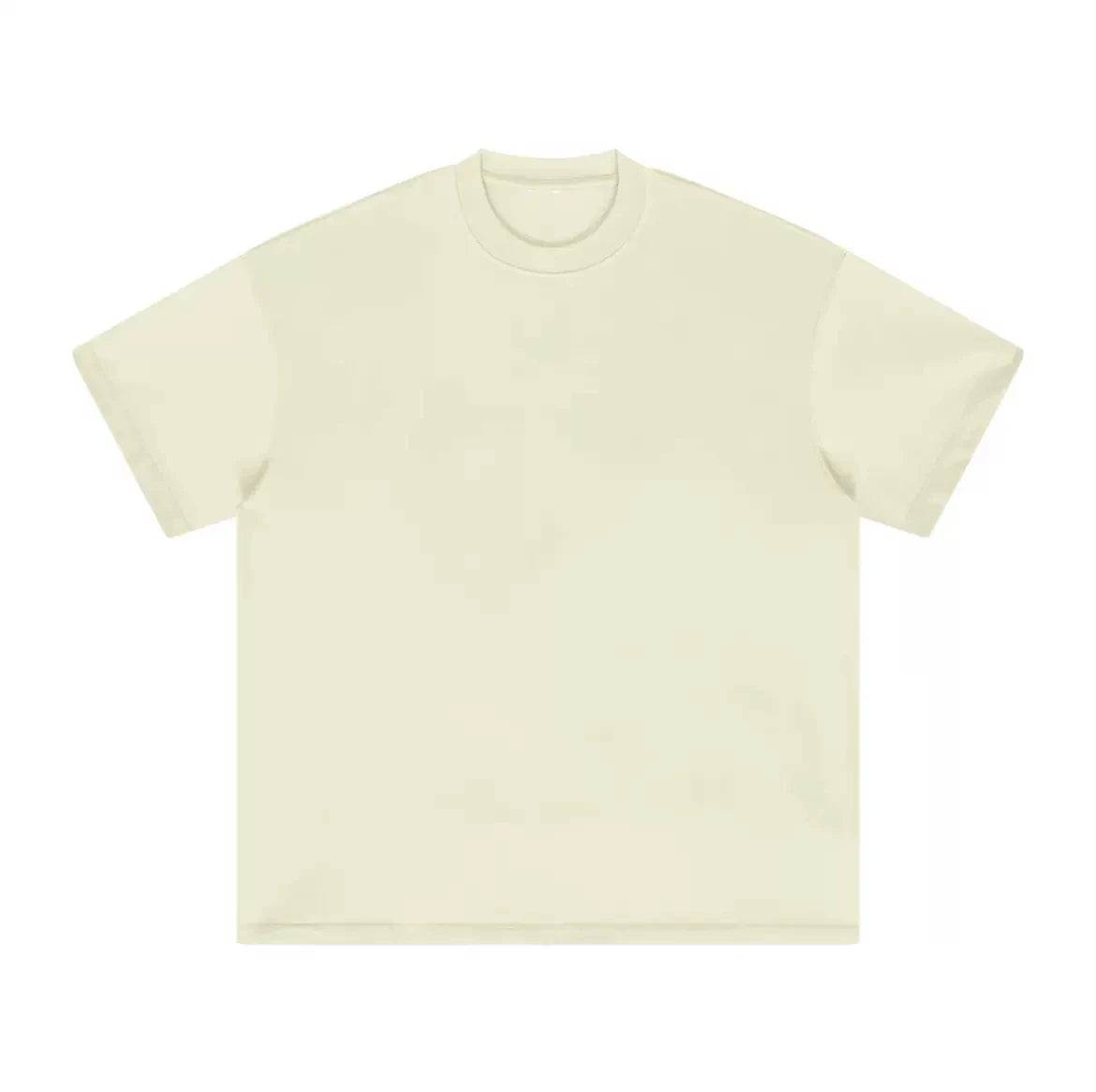 Blank: Map Oversized Small Neckline Casual Tee