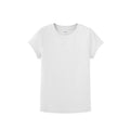 INF 270G Elastic Skinny Navy Heavy Women Slim Short Tee