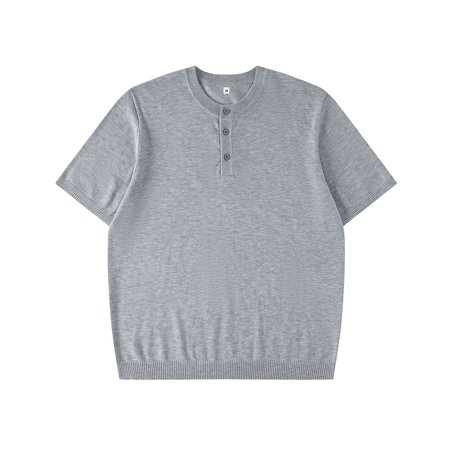 LR MADE Henley Knit Relaxed Tee