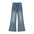KANO High-Waist Flared Wide-Leg Slimming Jeans