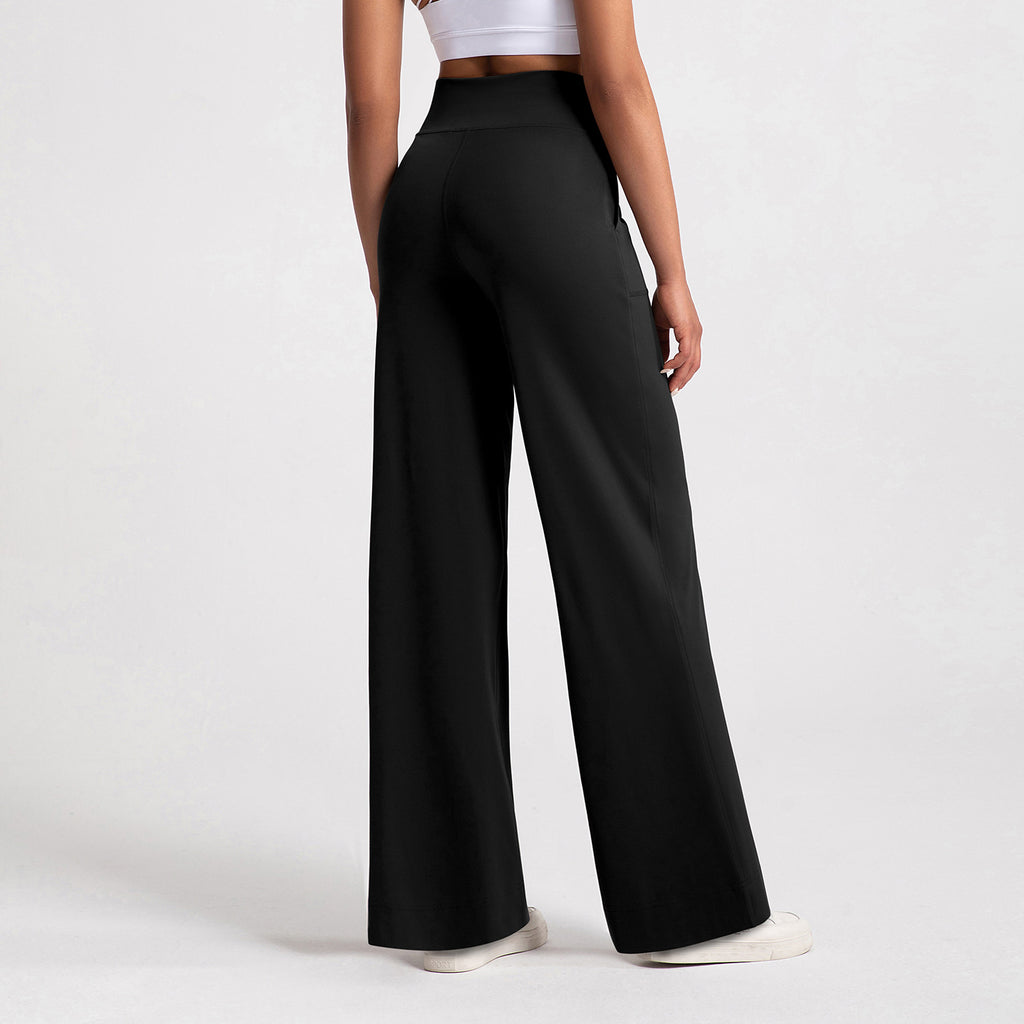 Athena Lulu Loose Straight Naked Drawstring Yoga Pants