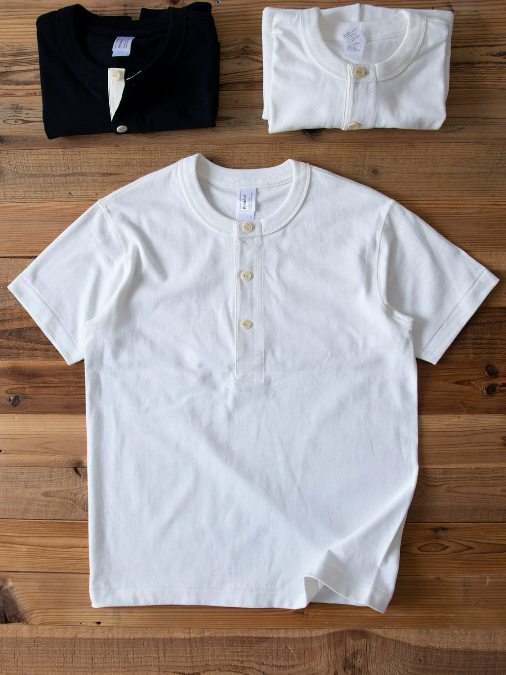PrintAce Henley 400g Breathable Loose Tee