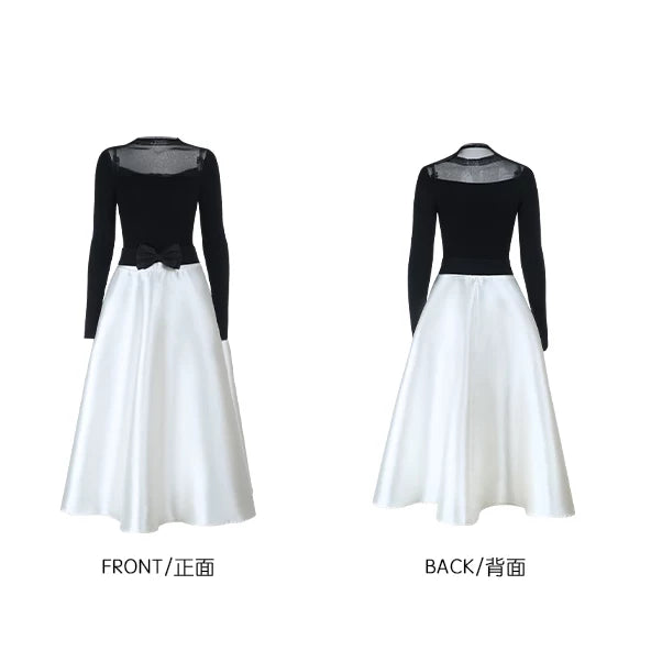 Instunning Mesh Temperament Fashion Two-piece Set