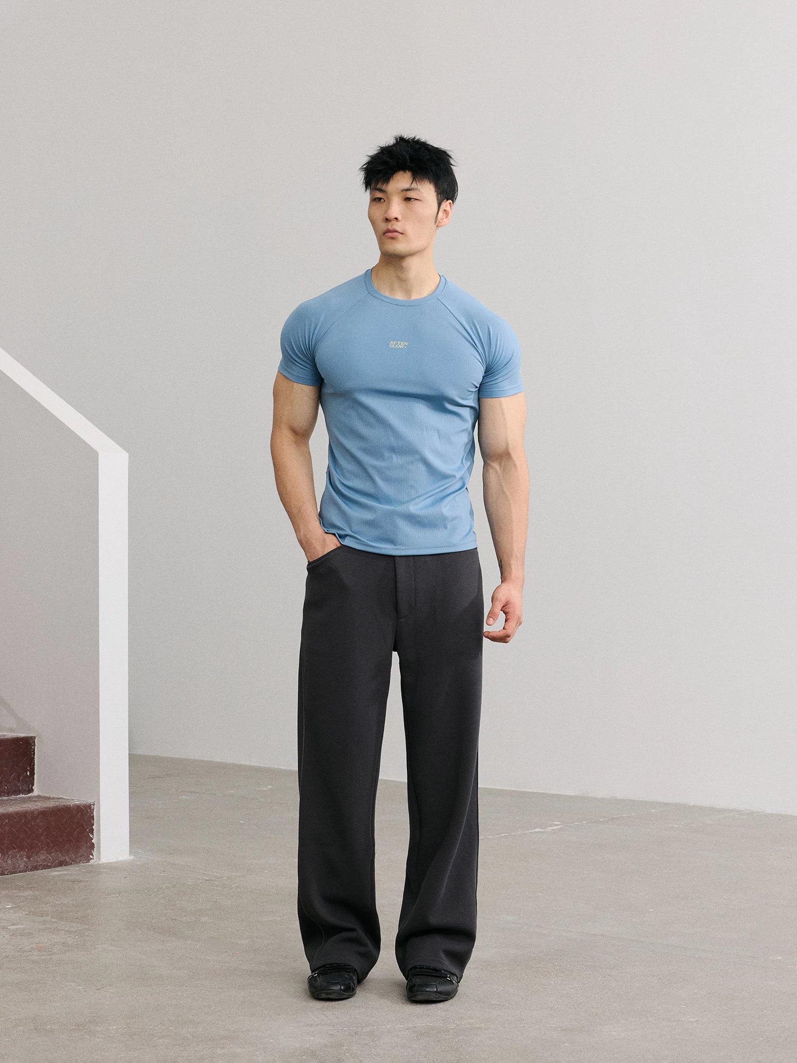 AFTERGLOW 240g Quick-Dry Fitted Training Tee